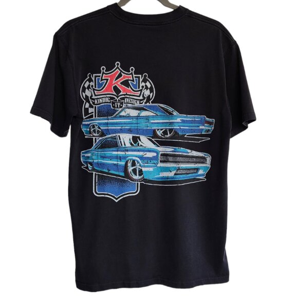 Kindig It T Shirt Short Sleeve Graphic T Auto Black M - Picture 3 of 7